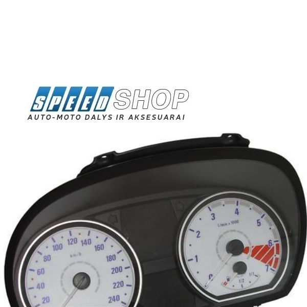 BMW 1 (E87) Plasma spidometro ciferblatas